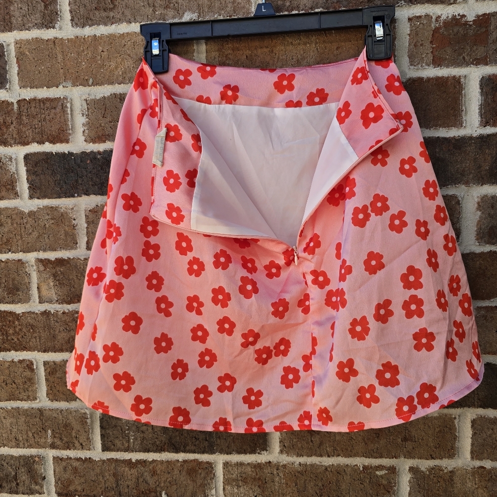 Anna Kaci Floral Mini Skirt - Picture 4 of 8